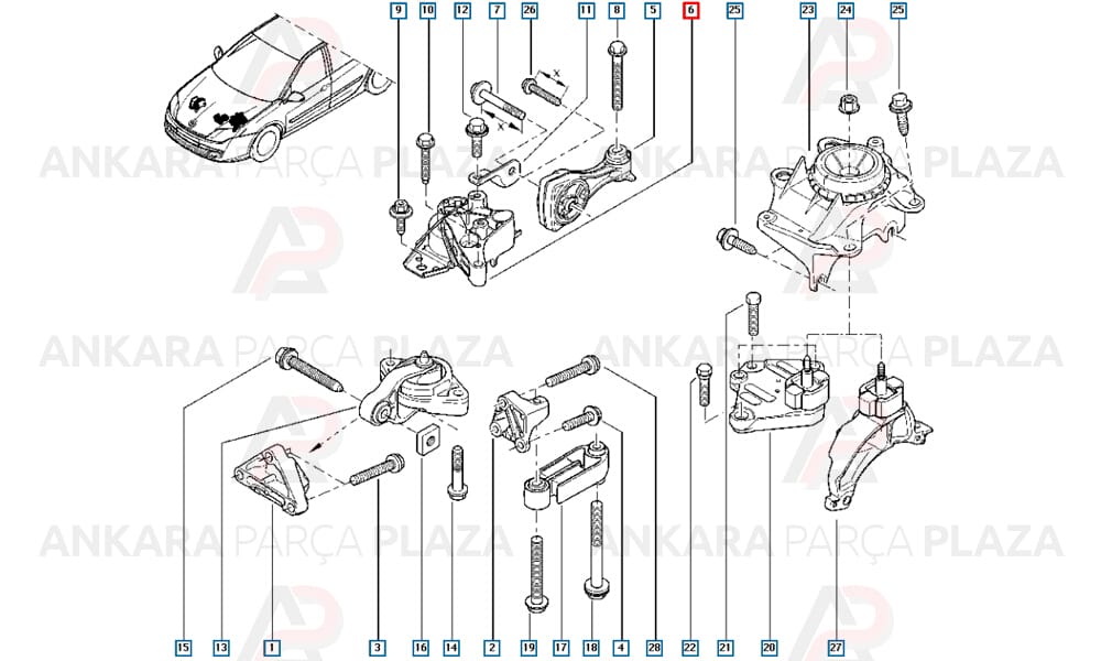 Motor Takozu Laguna 3 2.0 Dci M9R 112105736R