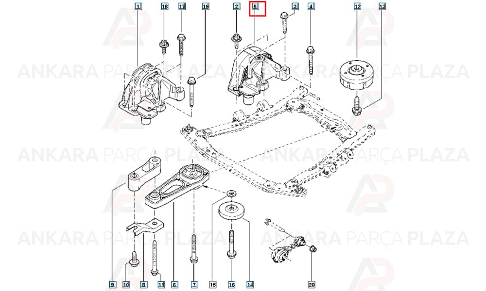 Motor Takozu Logan Sandero 1.6