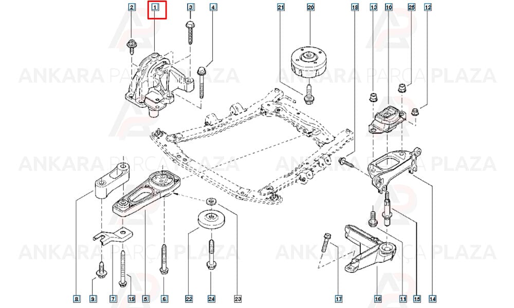 Motor Takozu Logan Sandero Duster 1,6 16V
