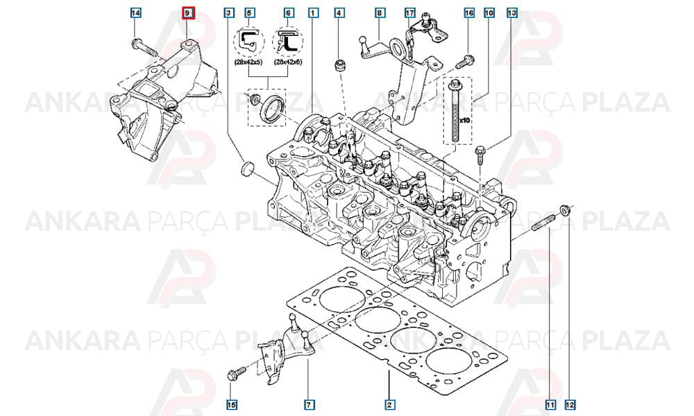 Motor Takozu Clio 4 1.5 90Bg 112317173R