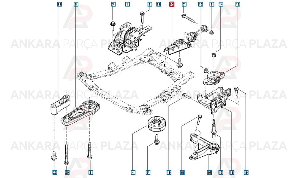Motor Takozu Dokker Lodgy Duster 113325214R