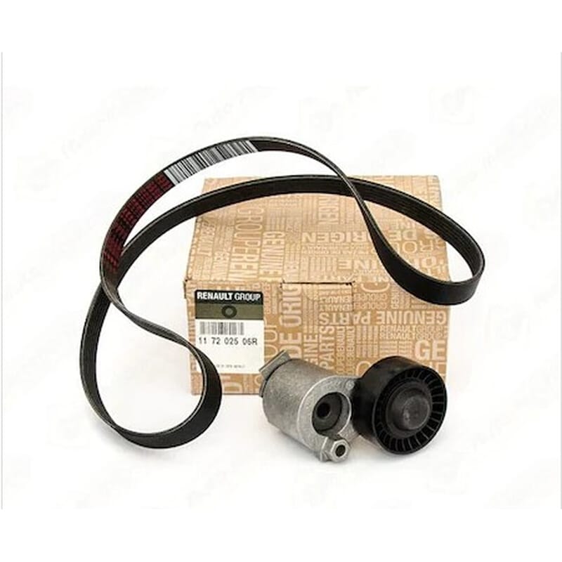 Dacia Duster 4X2 Alternatör Kayış Seti 1.5Dcı 6Pk 1178 Orijinal 117202506R