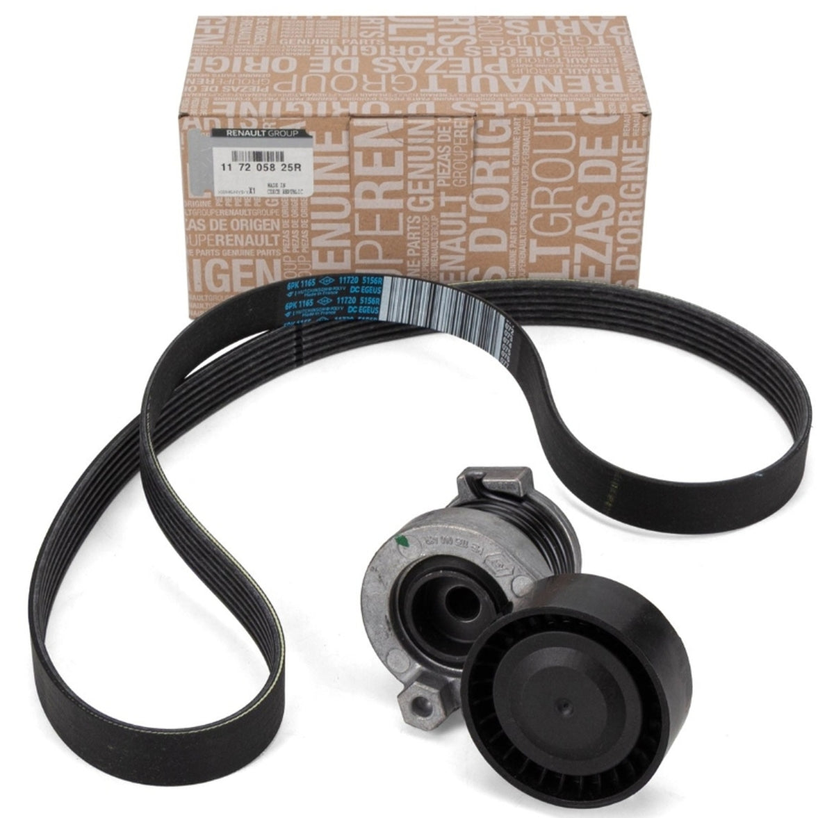 Dacia Dokker Duster Lodgy Aksesuar Kayışı Kiti Mais 117205825R - product