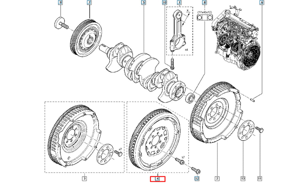 OEM #7236 - Teknik Resim