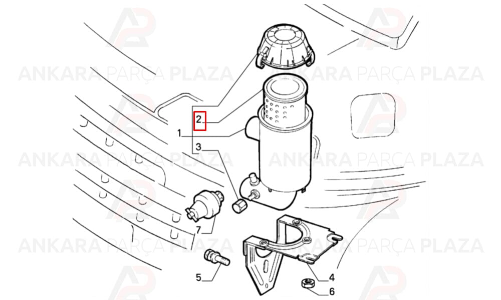 Hava Filtresi Ducato 2.8 2.5 Tdı 1994 2002 Uzun Tip