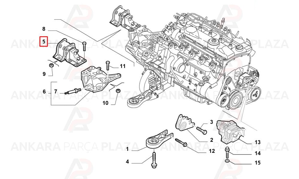 Motor Takozu Sol Ducato 3 2.2 - 2.3
