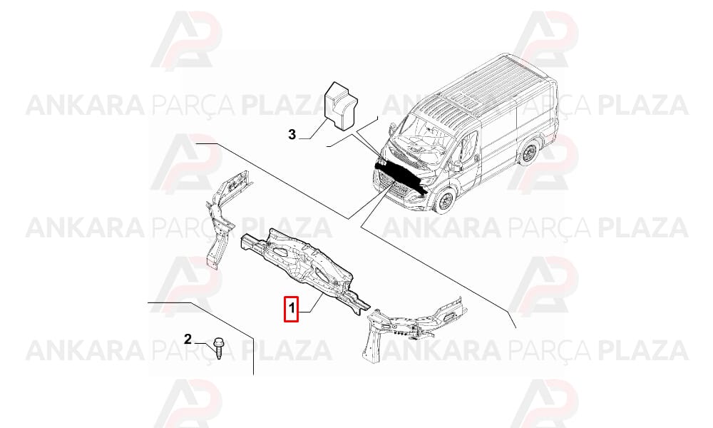 Ön Panel Üst Fiat : Ducato 2014> 1379472080