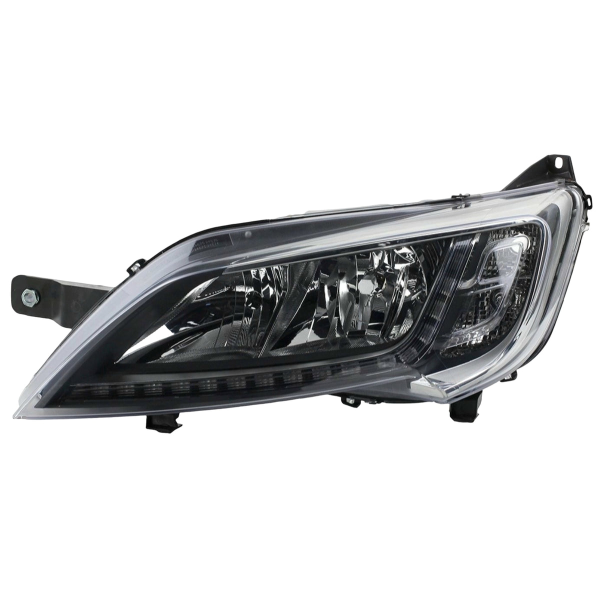 F.DUCATO ÖN FAR EL.MOT.LEDLİ KROM Lh.14- - main