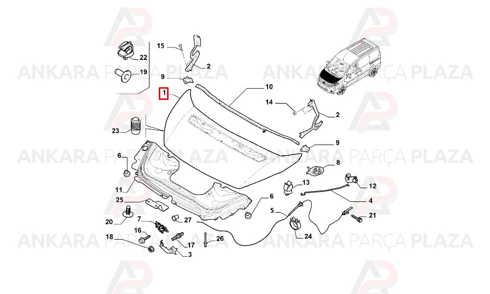 Scudo 08 - 12 Motor Kaputu 1400340888