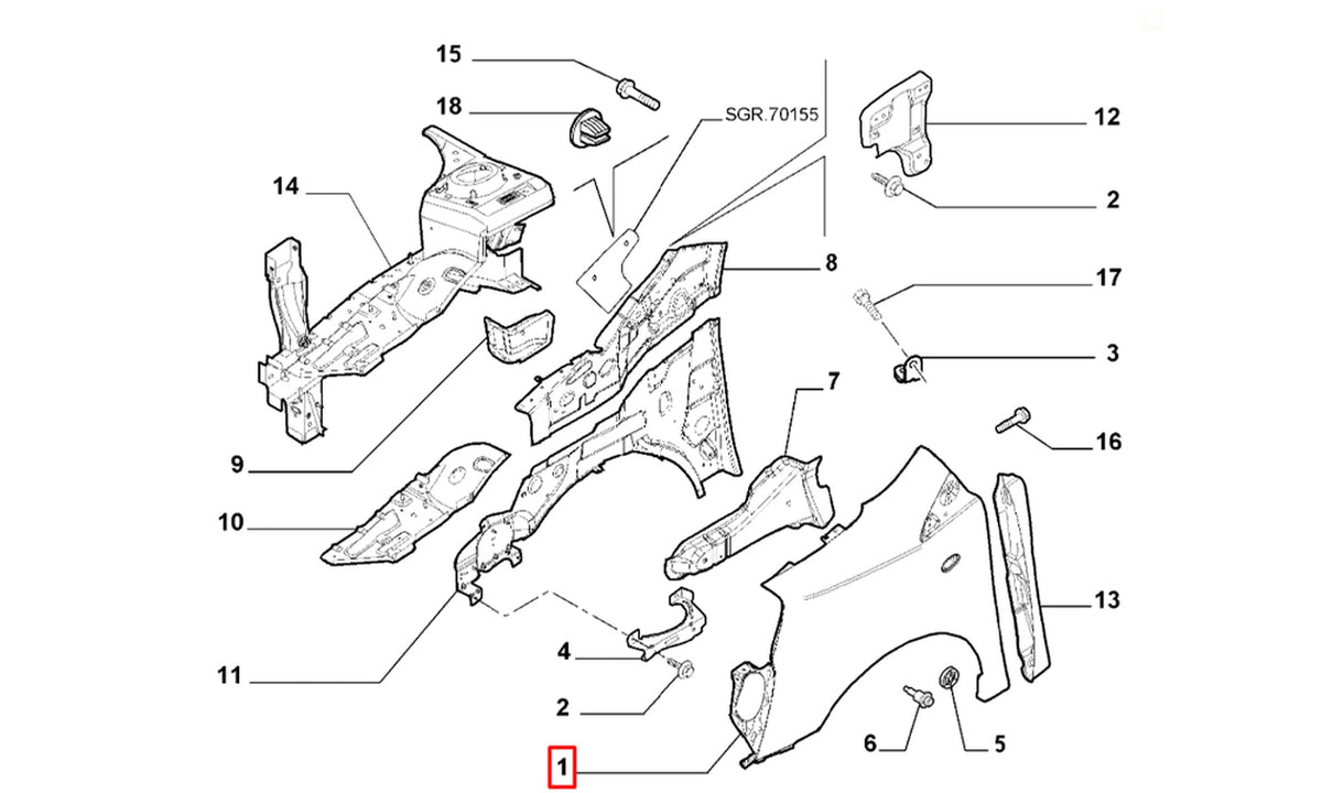 OEM #326068 - Teknik Resim
