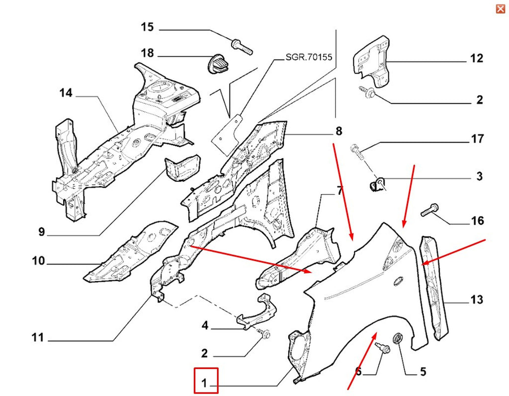 OEM #12249 - Teknik Resim