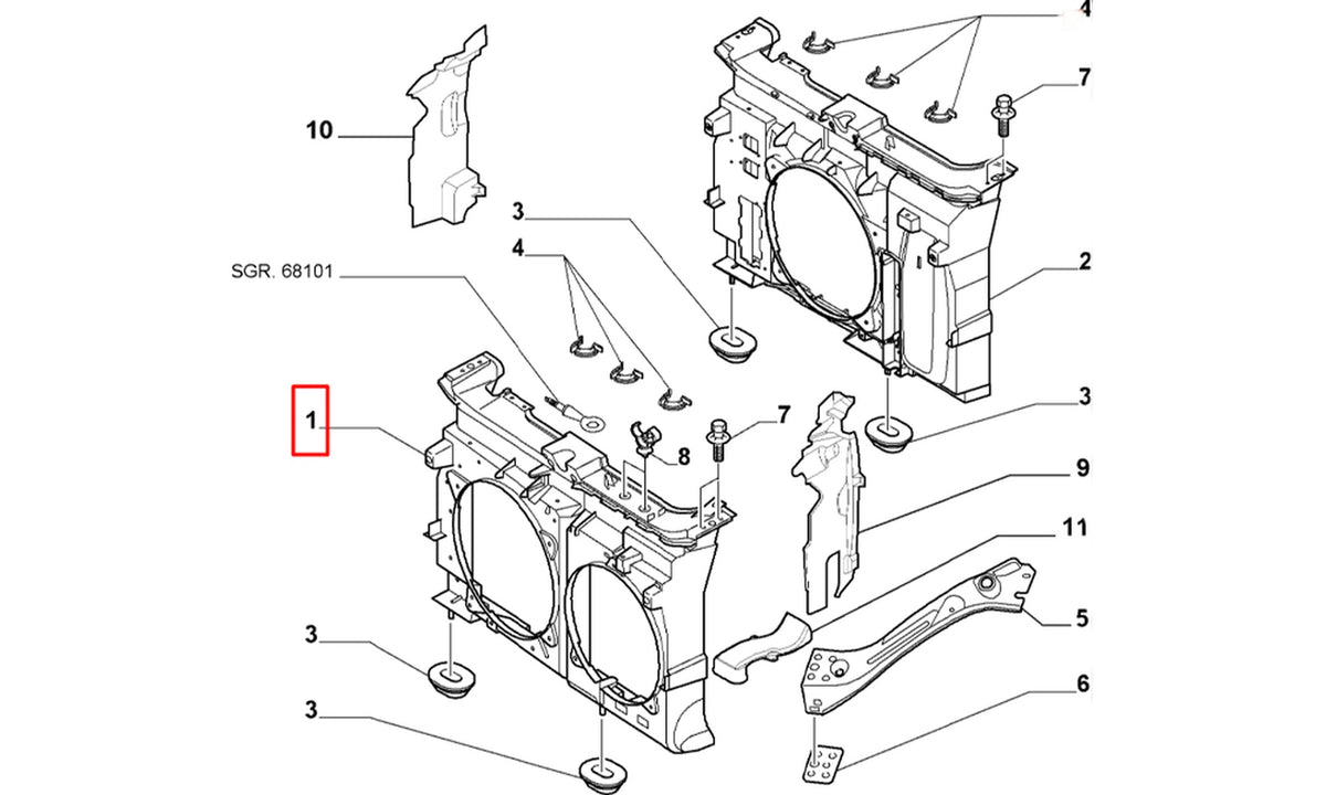 OEM #14381 - Teknik Resim