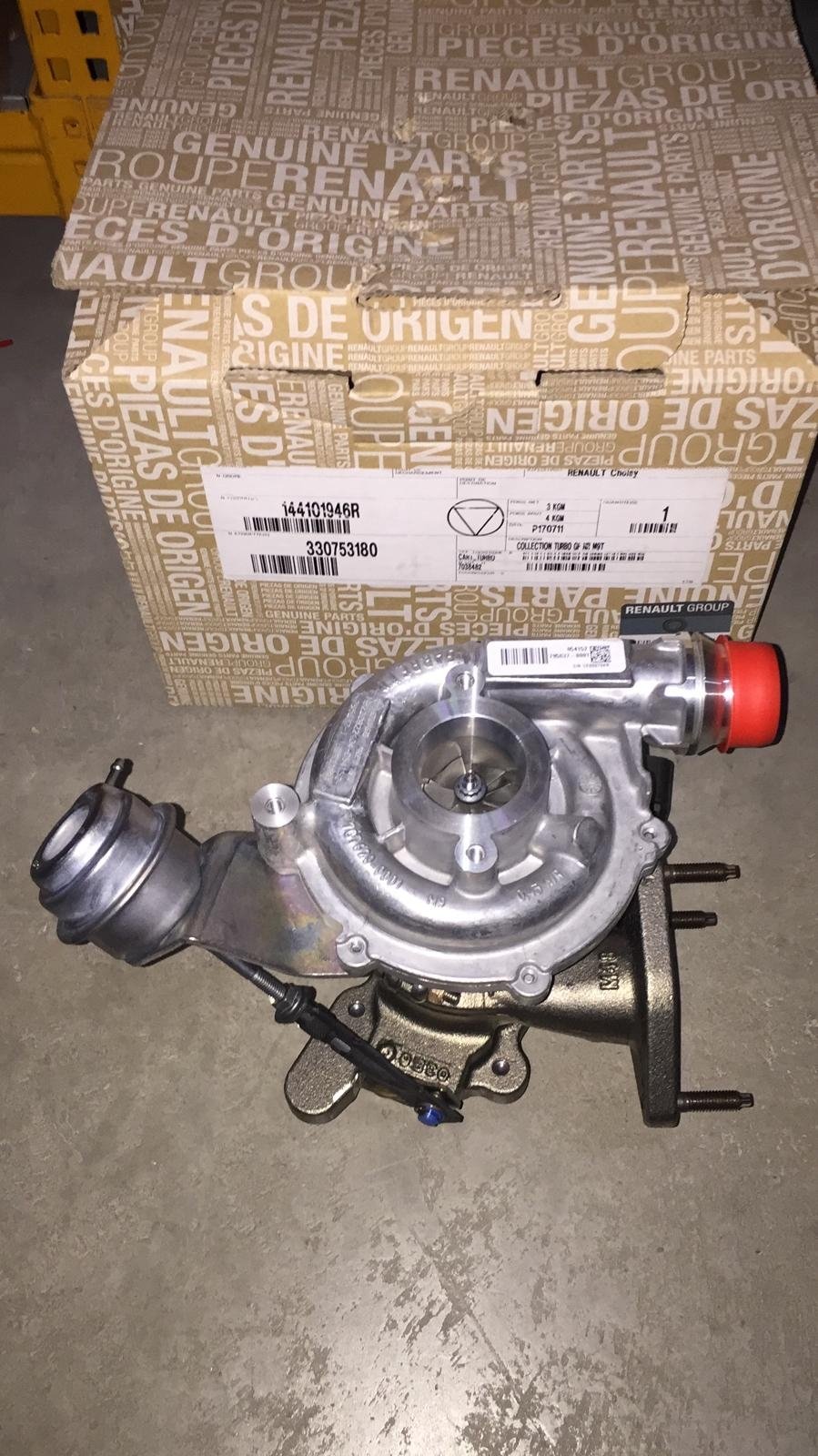 Master 3 2.3 Trafic 2.0 Euro 5 Turbo Orijinal 144101946R