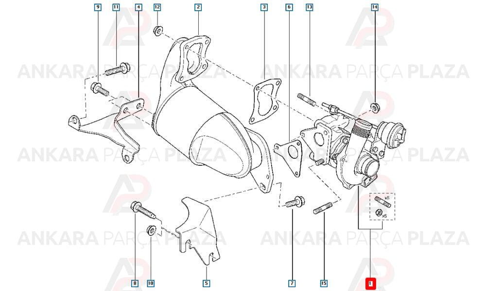 Kangoo 2 Clio Symbol Thalia Duster 1.5 Dci 85 Bg Turbo Orijinal 144113321R