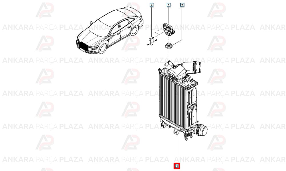 Punto, Stilo, İdea 1.4 16V Hava Filtre Kutusu Valeo