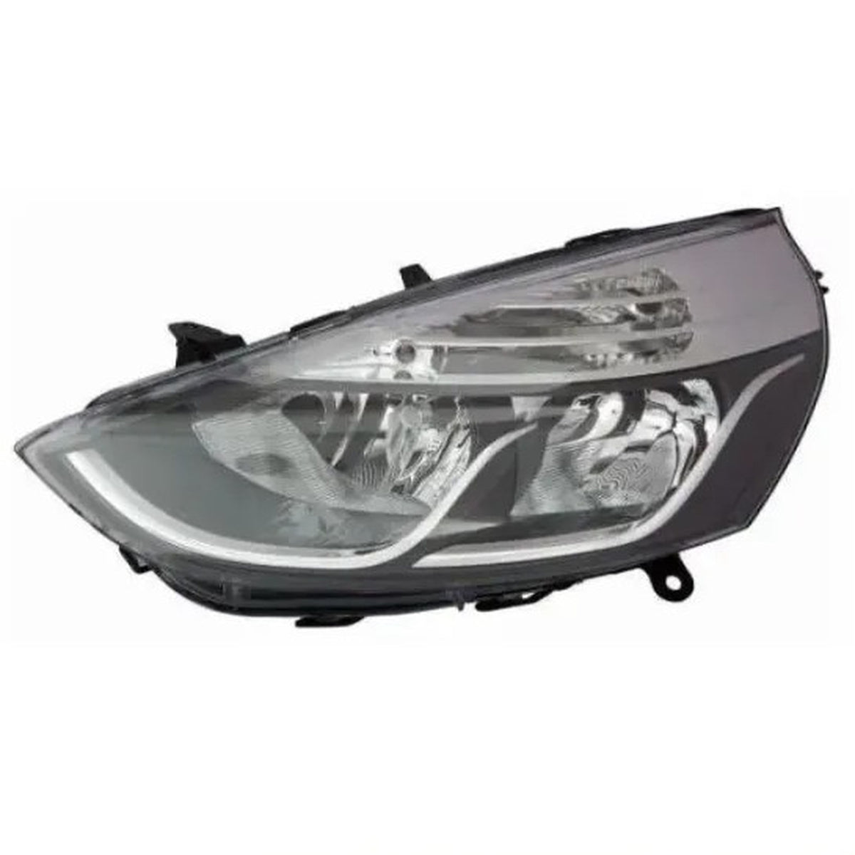 Renault Clio 4 Ön Far Sağ Krom Çıtalı Marelli 712103301110 - main