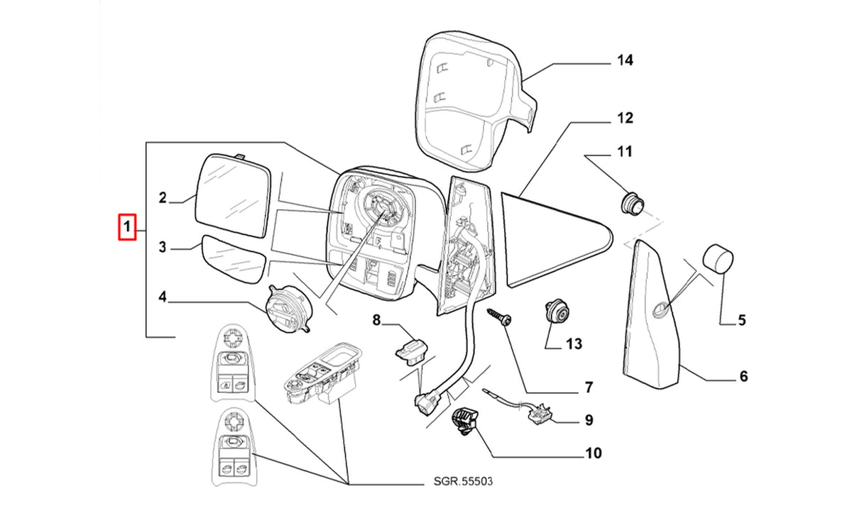 OEM #14391 - Teknik Resim