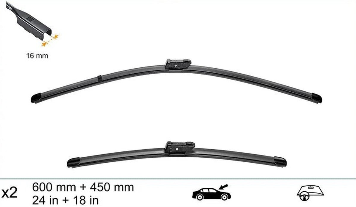 Fiat Freemont Jeep Compass Muz Silecek Takımı Marelli 359015016292 - main