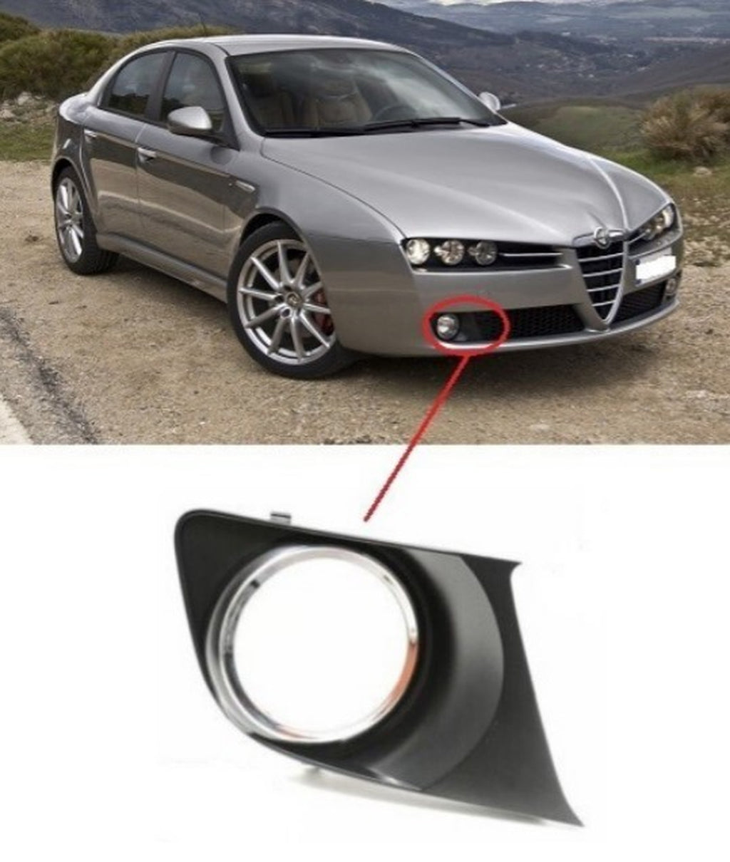 Alfa 159 Sis Farı Çerçevesi Ön Sağ Sisli 2005 - 2010 Dega - main