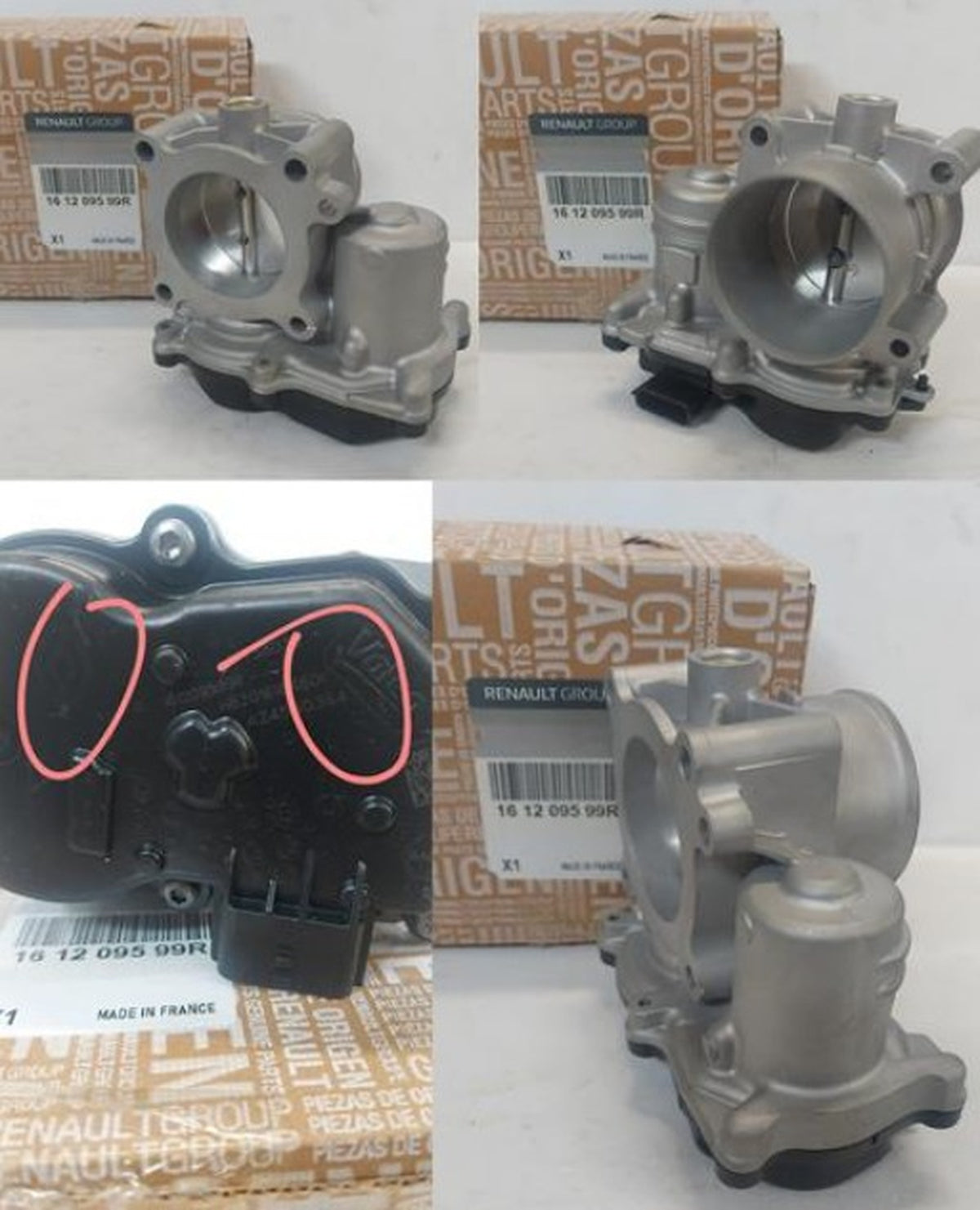 Renault Megane 4 Fluence Duster Gaz Kelebeği Mais 161209599R - main