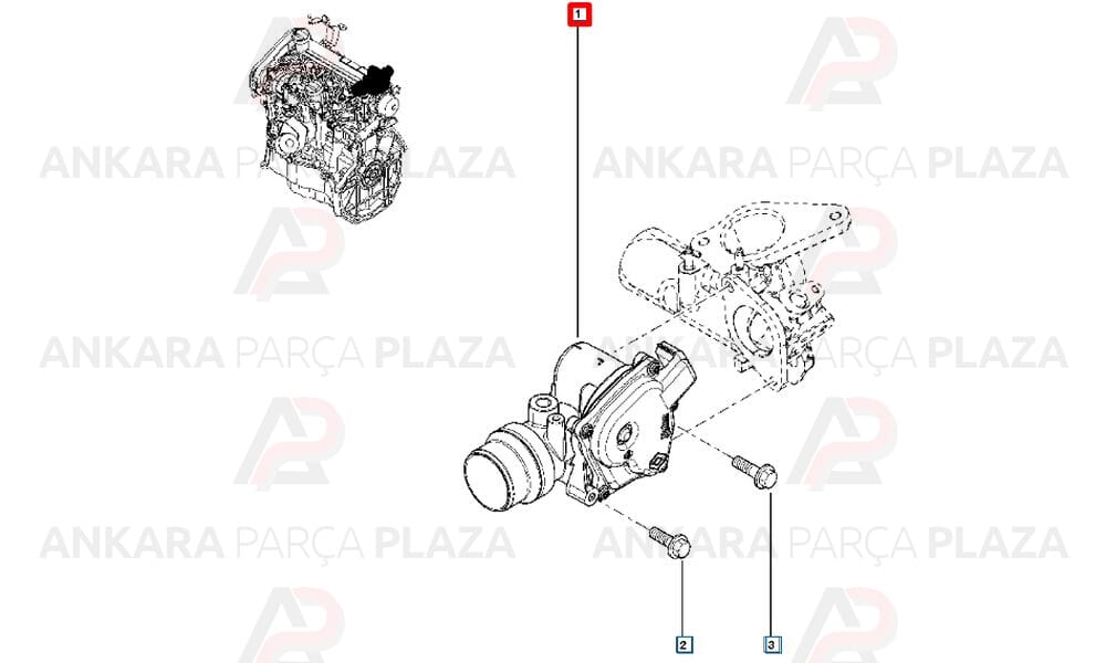 Clio 4 1.5 Dci 90Bg Gaz Kelebeği 161A09794R