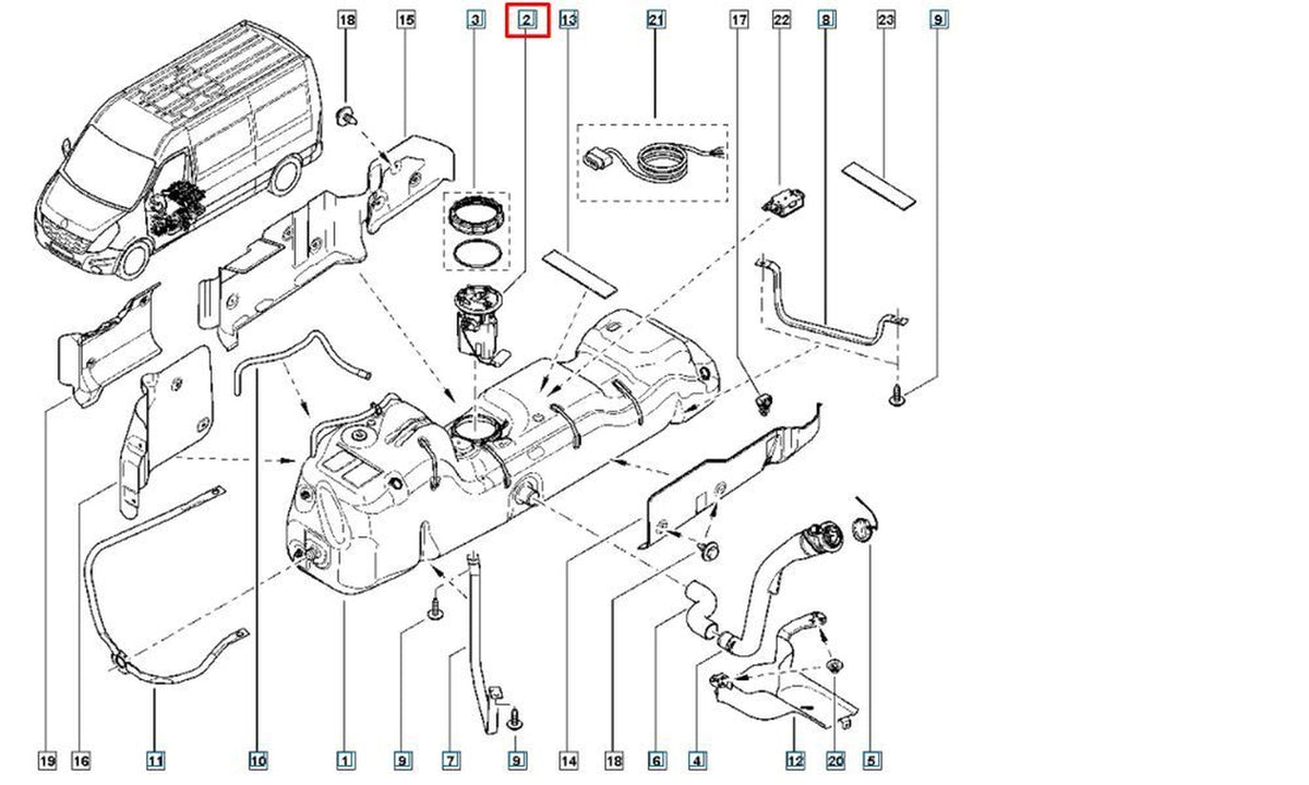 OEM #7550 - Teknik Resim