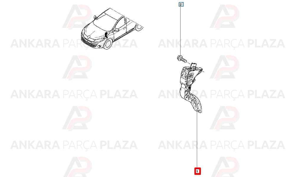 Megane 3 Coupe Gaz Pedali 180020038R