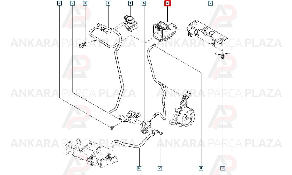 Master 2.3 Faz 3 Vakum Deposu 223721351R