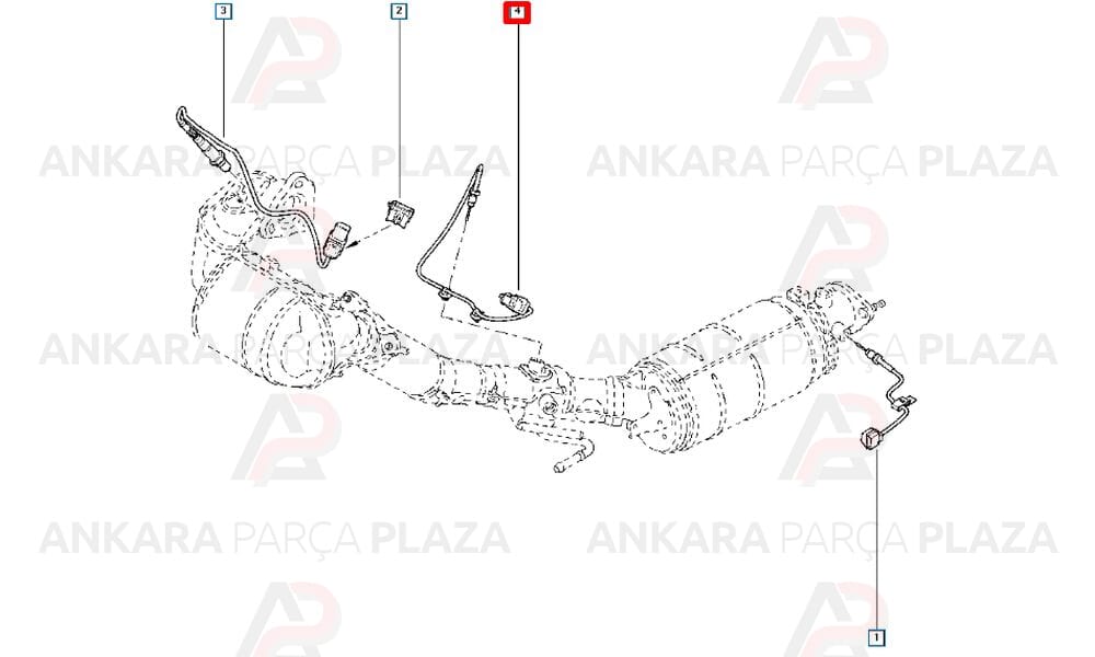 Koleos Turbo Sıcaklık Sensörü Orijinal 22630Jg70A