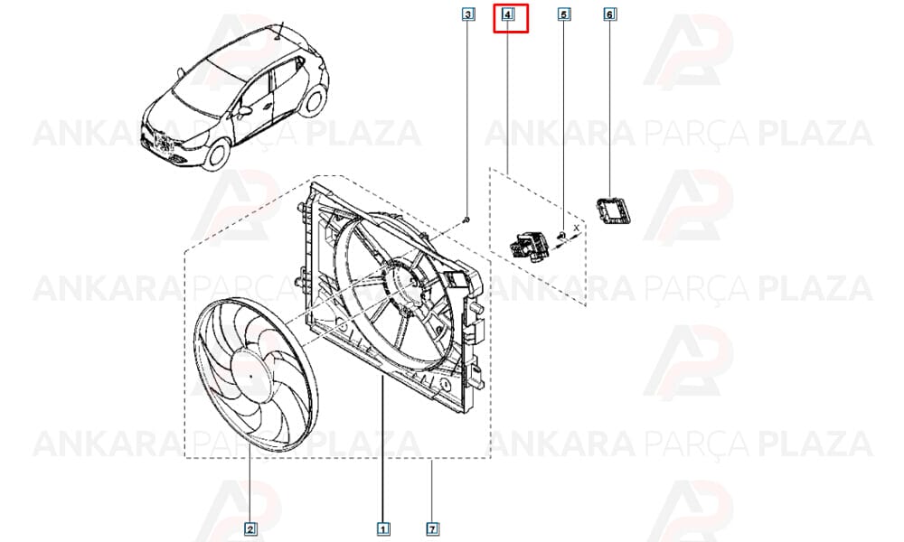 Clio 4 Dokker Lodgy Fan Rezistansı Alper