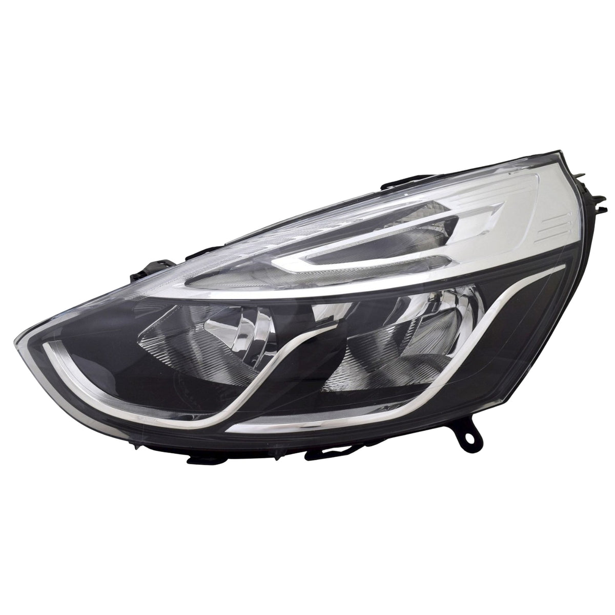 Renault Clio 4 Ön Far Sağ Ayar Motorlu Krom 2016-2020 Zenon RN9683K - main