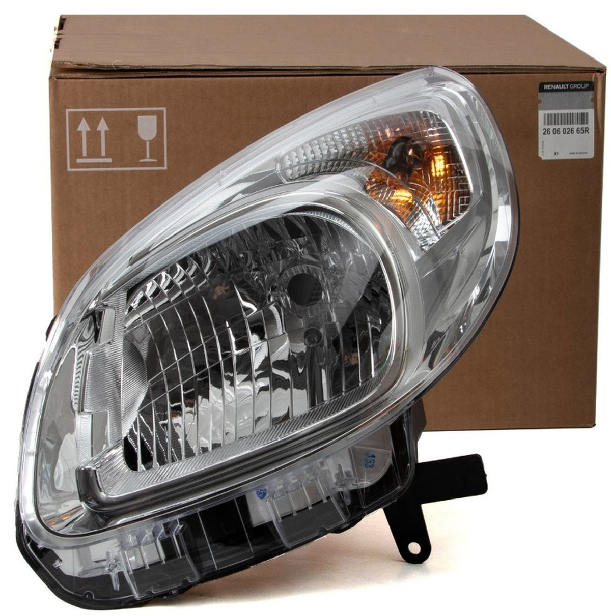 Renault Kangoo Ön Far Sol Krom Çerçeveli Mais 260602665R - main