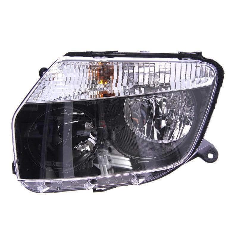 Ön Far Sol Duster Siyah Makyajlı Kasa 260605370R 260609877R