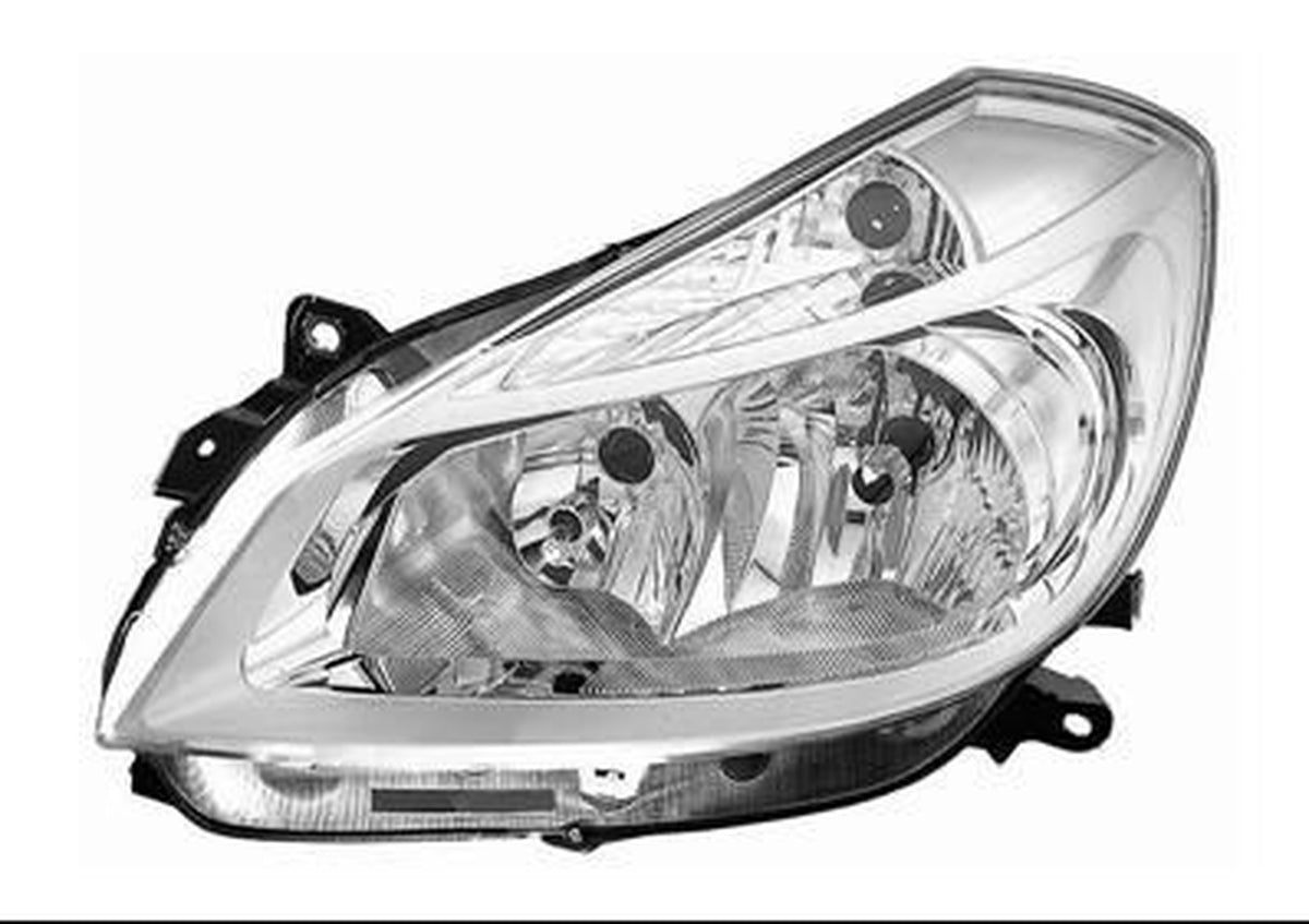 Renault Clio 2006-2011 Ön Far Sol Mais 260608145R - main