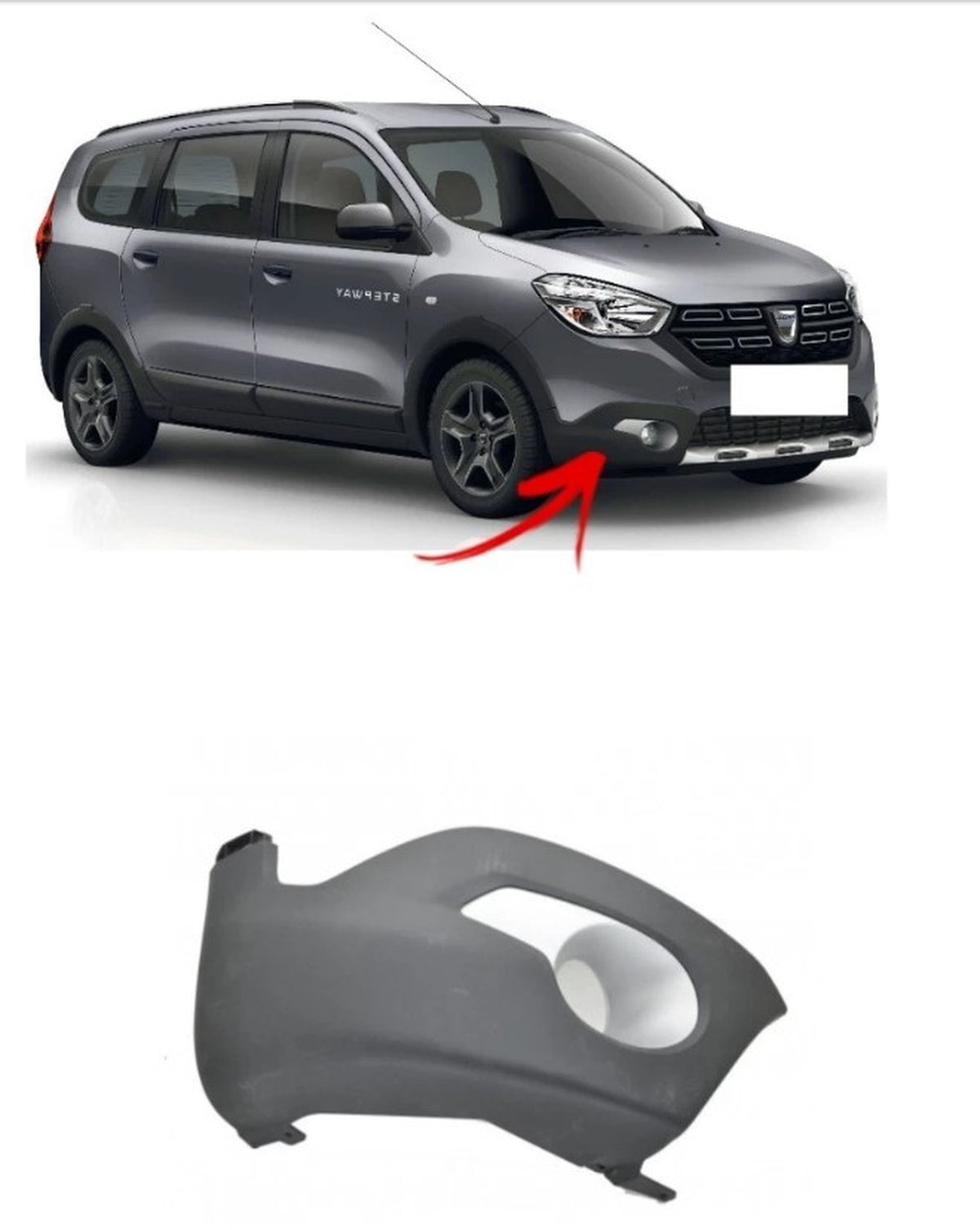 D.DOKKER/LODGY STEPWAY ÖN TAMPON PANJURU DKLİ (YERLİ)Rh.17- - product