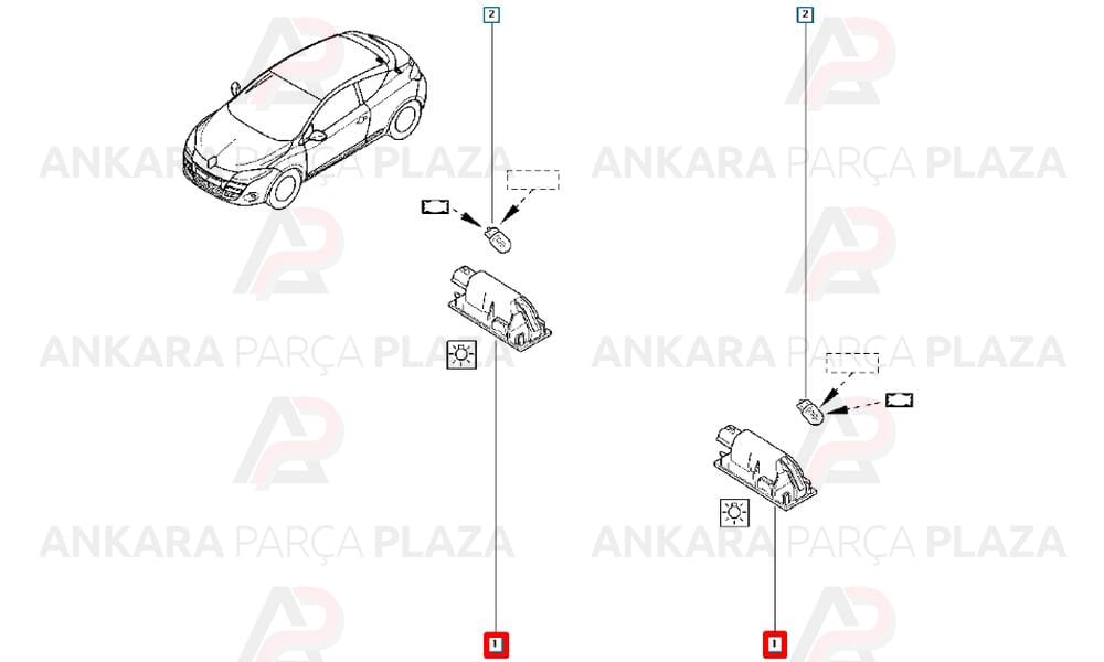 Plaka Lambasi Megane 3