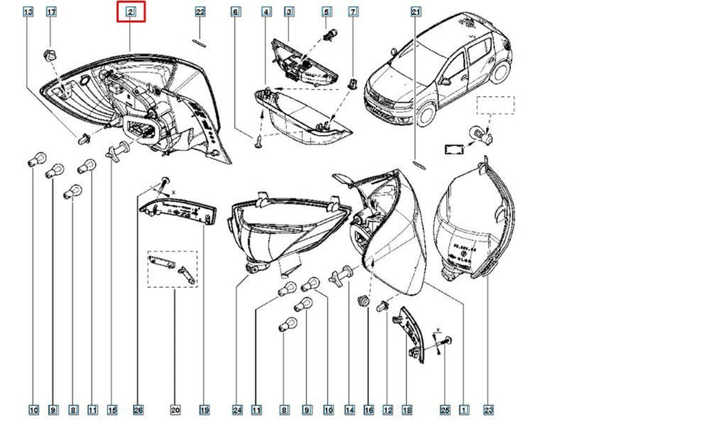 OEM #25720 - Teknik Resim