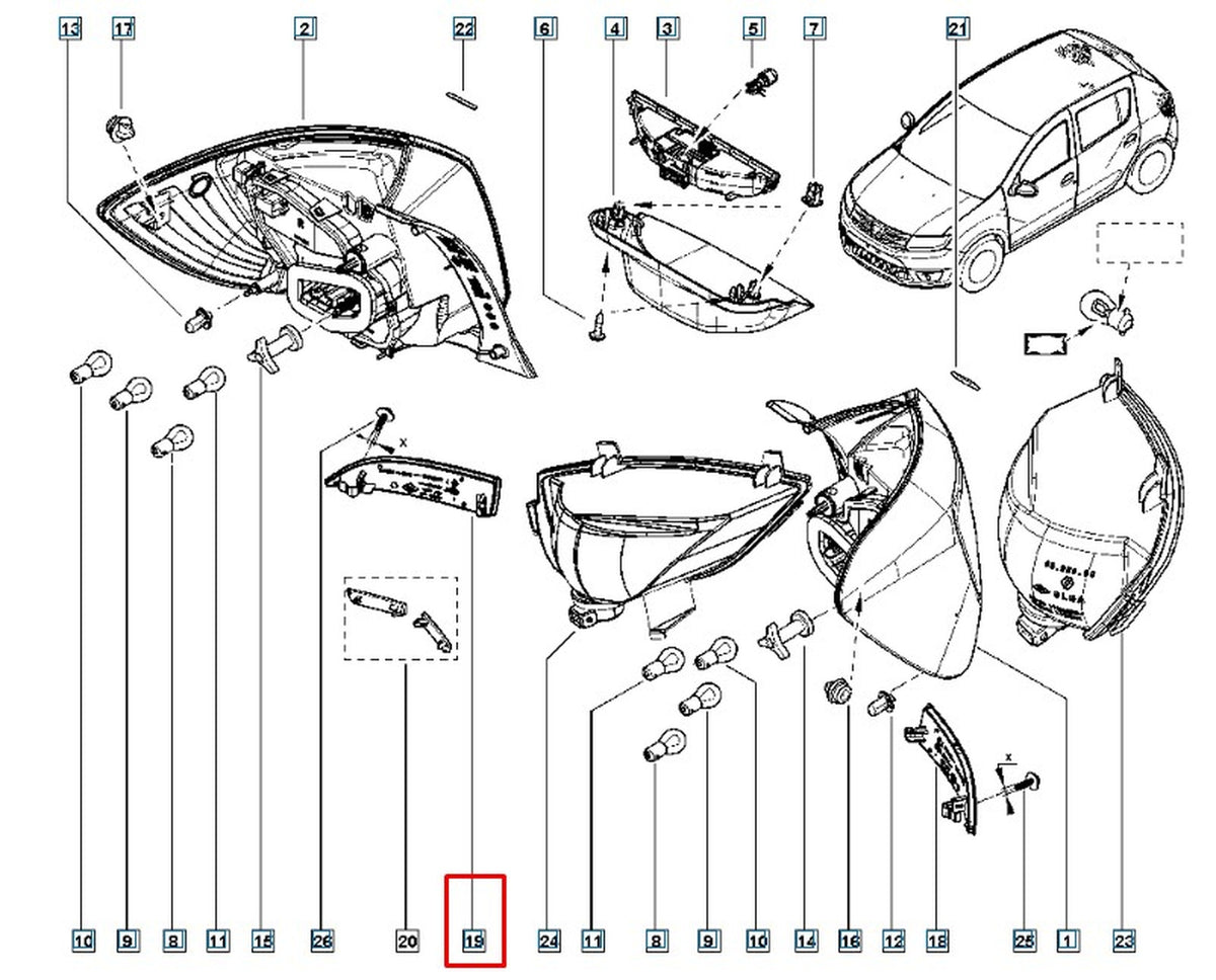 OEM #12562 - Teknik Resim
