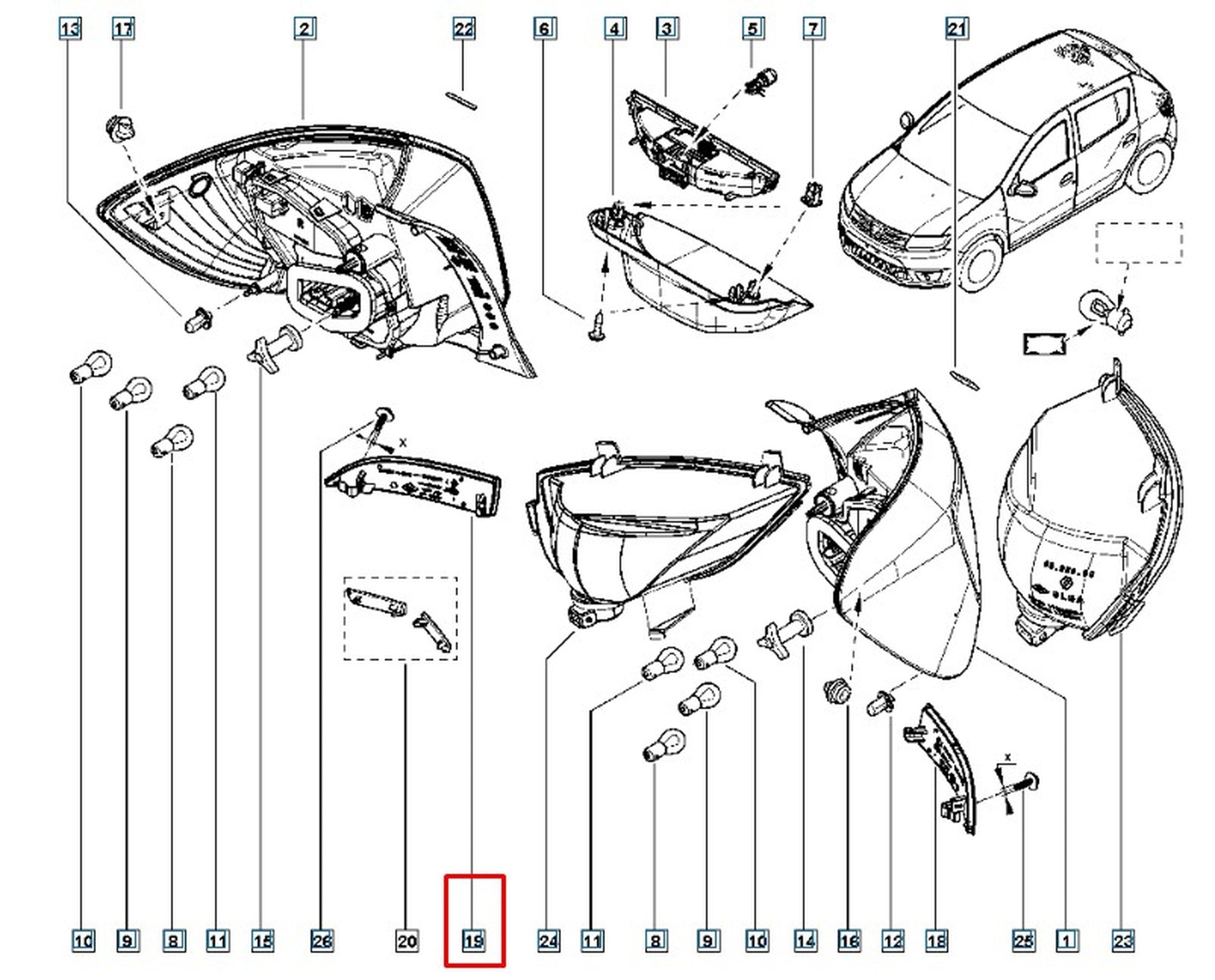 OEM #12562 - Teknik Resim