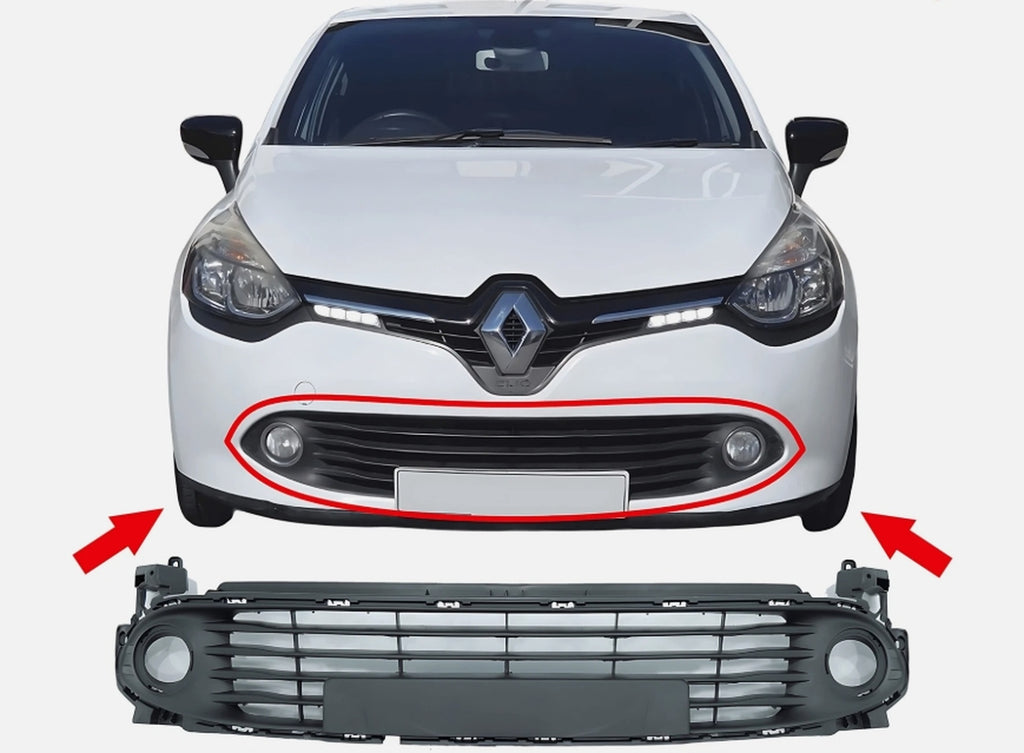 Renault Clio 4 Ön Tampon Orta Izgarası Mais 622542958R - product