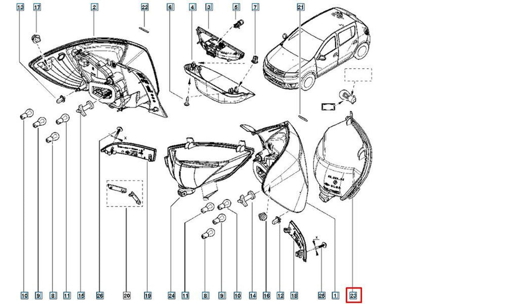 OEM #23352 - Teknik Resim