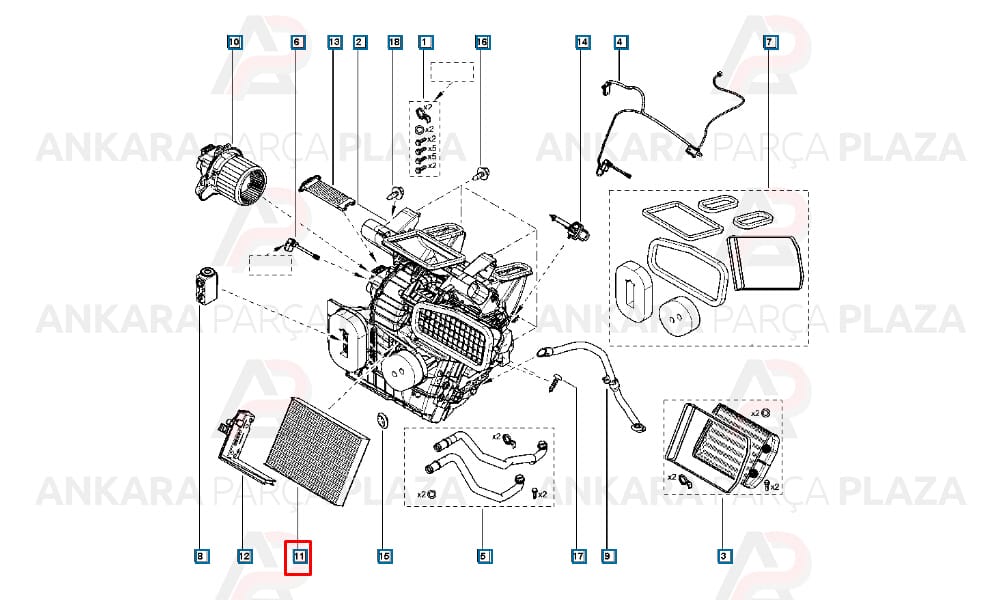 Polen Filtresi Dacia Dokker Lodgy Karbonlu