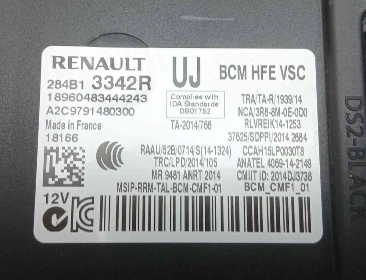 Renault Kadjar Koleos II Uch Beyni Mais 284B13342R - main