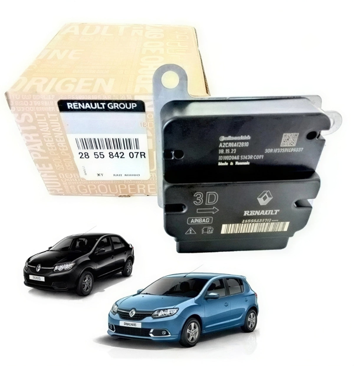 Dacia Logan Sandero Hava Yastığı Airbag Beyni Mais 285584207R - product