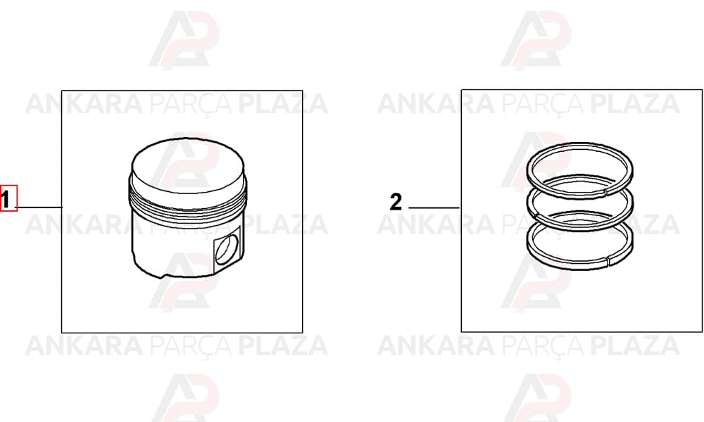 Ducato 2.8Hdi 2.8Jtd Silindir Onarım Seti (Piston, Segman) 0.60 94.40Mm Goetze