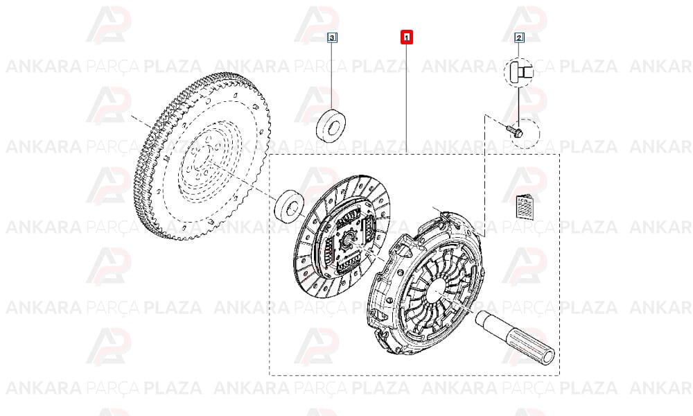 Debriyaj Seti Clio 4 Clio Grandtour 4 Captur 0.9Tce