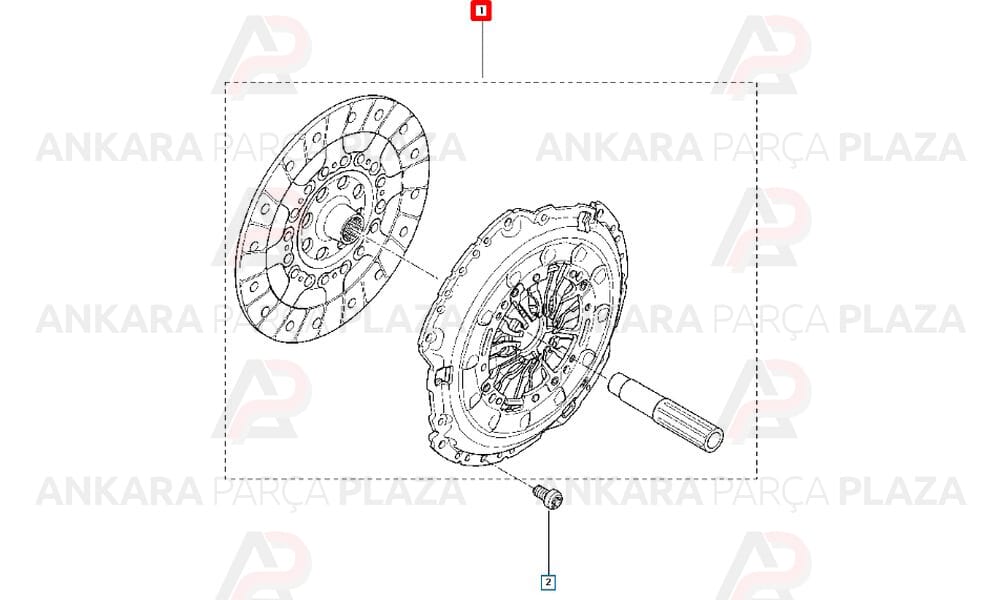 Debriyaj Seti Master 3, 2.3Dci Tek Teker
