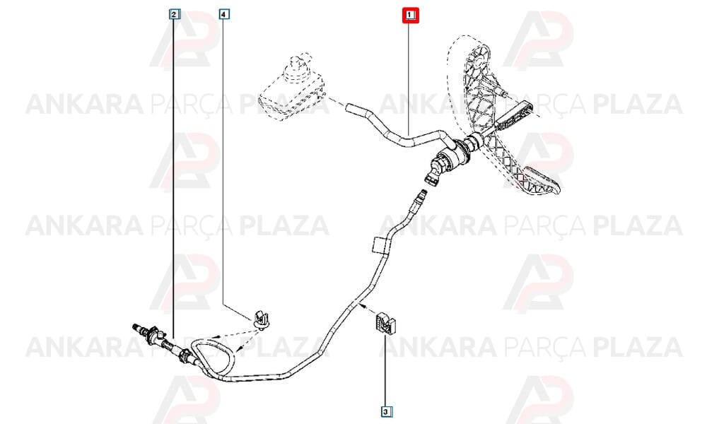 Hidrolik Debriyaj Merkezi Duster 4X2 306104294R