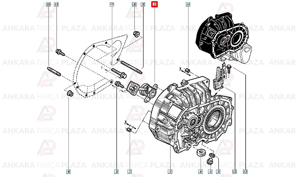 Debriyaj Seti Rulmansız Renault Clio 3, Megane 2, Fluence, Kangoo 1.5 Dci 5Vites