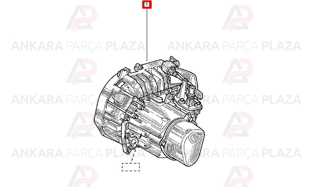 Logan Şanzıman Komple Orijinal 320101453R